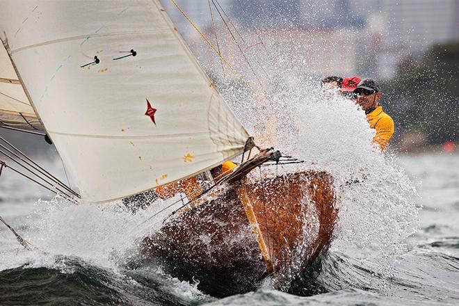 Sailing - Australian Championship Historic 18ft skiffs 2014, Sydney - 24/01/2014<br />
<br />
 © Andrea Francolini http://www.afrancolini.com/